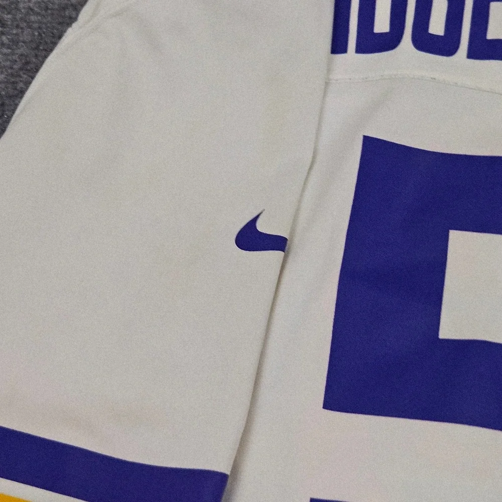Minnesota Vikings Teddy Bridgewater Away Jersey Medium‎ White Fangear Sportswear